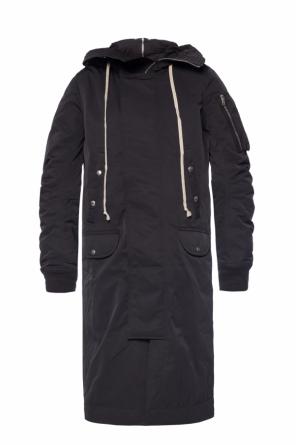 Long hooded jacket, zdjęcie 1 Long hooded jacket od Rick Owens DRKSHDW